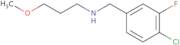 [(4-Chloro-3-fluorophenyl)methyl](3-methoxypropyl)amine