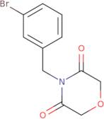 4-[(3-Bromophenyl)methyl]morpholine-3,5-dione