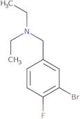 [(3-Bromo-4-fluorophenyl)methyl]diethylamine