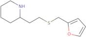 2-(2-[(Furan-2-ylmethyl)sulfanyl]ethyl)piperidine