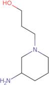 3-(3-Aminopiperidin-1-yl)propan-1-ol