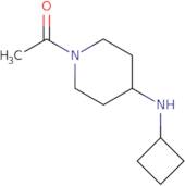 1-[4-(Cyclobutylamino)piperidin-1-yl]ethan-1-one