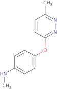 N-Methyl-4-((6-methylpyridazin-3-yl)oxy)aniline