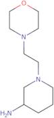 1-[2-(Morpholin-4-yl)ethyl]piperidin-3-amine