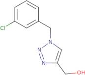 {1-[(3-Chlorophenyl)methyl]-1H-1,2,3-triazol-4-yl}methanol