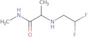 2-(2,2-Difluoroethylamino)-N-methylpropanamide