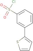 3-(Thiophen-2-yl)benzene-1-sulfonyl chloride