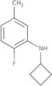 N-Cyclobutyl-2-fluoro-5-methylaniline