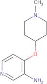 4-((1-Methylpiperidin-4-yl)oxy)pyridin-3-amine