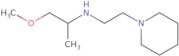 1-Methoxy-N-(2-piperidin-1-ylethyl)propan-2-amine