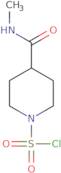 4-(Methylcarbamoyl)piperidine-1-sulfonyl chloride