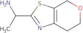 1-{4H,6H,7H-Pyrano[4,3-d][1,3]thiazol-2-yl}ethan-1-amine