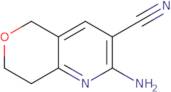 2-Amino-5H,7H,8H-pyrano[4,3-b]pyridine-3-carbonitrile