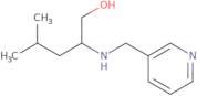 4-Methyl-2-(pyridin-3-ylmethylamino)pentan-1-ol
