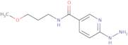 6-Hydrazinyl-N-(3-methoxypropyl)nicotinamide