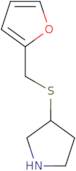 3-[(2-Furylmethyl)thio]pyrrolidine