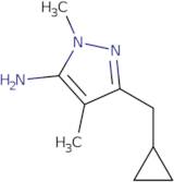 5-(Cyclopropylmethyl)-2,4-dimethylpyrazol-3-amine