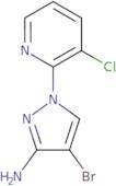 4-Bromo-1-(3-chloropyridin-2-yl)-1H-pyrazol-3-amine
