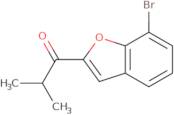 1-(7-Bromo-1-benzofuran-2-yl)-2-methylpropan-1-one