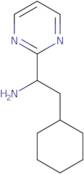 2-Cyclohexyl-1-(pyrimidin-2-yl)ethan-1-amine