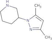 3-(3,5-Dimethyl-1H-pyrazol-1-yl)piperidine