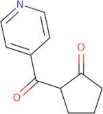 2-(Pyridine-4-carbonyl)cyclopentan-1-one