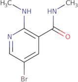 5-Bromo-N-methyl-2-(methylamino)pyridine-3-carboxamide