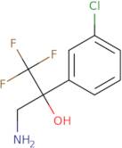 3-Amino-2-(3-chlorophenyl)-1,1,1-trifluoropropan-2-ol