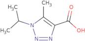 5-Methyl-1-(propan-2-yl)-1H-1,2,3-triazole-4-carboxylic acid