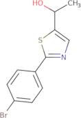 1-[2-(4-Bromophenyl)-1,3-thiazol-5-yl]ethan-1-ol