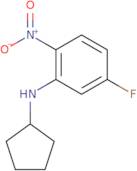 N-Cyclopentyl-5-fluoro-2-nitroaniline