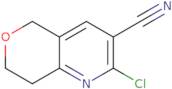 2-Chloro-5H,7H,8H-pyrano[4,3-b]pyridine-3-carbonitrile