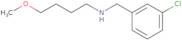 [(3-Chlorophenyl)methyl](4-methoxybutyl)amine