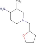 3-Methyl-1-(oxolan-2-ylmethyl)piperidin-4-amine