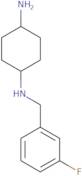 N-(3-Fluoro-benzyl)-cyclohexane-1,4-diamine