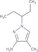 4-Methyl-1-(pentan-3-yl)-1H-pyrazol-3-amine