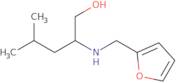 2-[(Furan-2-ylmethyl)amino]-4-methylpentan-1-ol