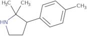 2,2-Dimethyl-3-(p-tolyl)pyrrolidine