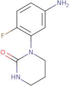 1-(5-Amino-2-fluorophenyl)-1,3-diazinan-2-one