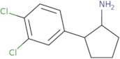 2-(3,4-Dichlorophenyl)cyclopentan-1-amine