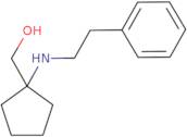 {1-[(2-Phenylethyl)amino]cyclopentyl}methanol