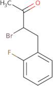 3-Bromo-4-(2-fluorophenyl)butan-2-one