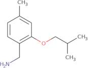 [4-Methyl-2-(2-methylpropoxy)phenyl]methanamine