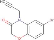 6-Bromo-4-(prop-2-yn-1-yl)-3,4-dihydro-2H-1,4-benzoxazin-3-one