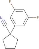 1-(3,5-Difluorophenyl)cyclopentanecarbonitrile