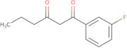 1-(3-Fluorophenyl)hexane-1,3-dione