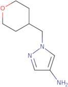 1-((Tetrahydro-2H-pyran-4-yl)methyl)-1H-pyrazol-4-amine