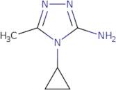 4-Cyclopropyl-5-methyl-4H-1,2,4-triazol-3-amine