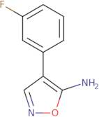 4-(3-Fluorophenyl)-1,2-oxazol-5-amine
