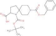 8-((Benzyloxy)carbonyl)-1-(tert-butoxycarbonyl)-1,8-diazaspiro[4.5]decane-2-carboxylic acid